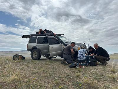 The Silk Road Breakdown: Losing A Tire In Mongolia — Ulaanbaatar, Mongolia